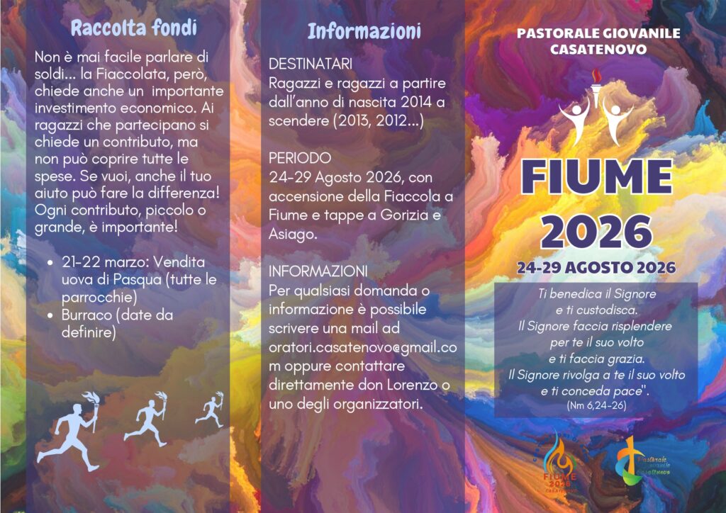 FIACCOLATA COMUNITARIA 2026