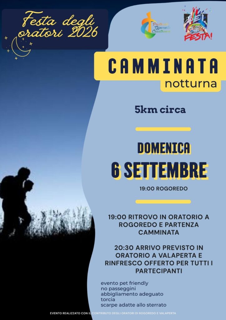 CAMMINATA NOTTURNA